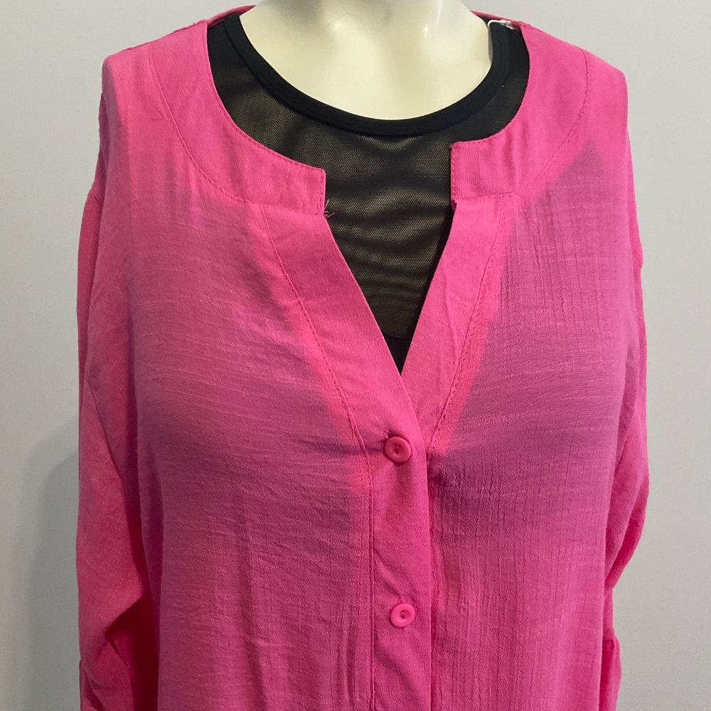 Co Co Carmen pink cover up - Picture 2 of 11